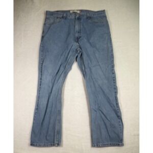 Levi Strauss 505 Regular Fit Blue Denim Jeans Mens W40 L30‎